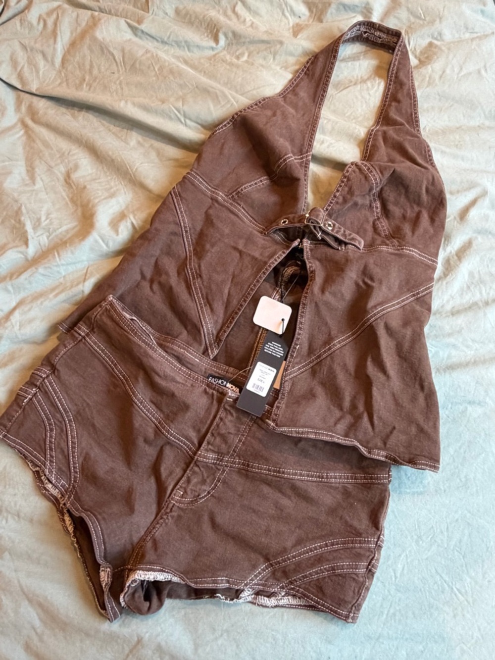 NWT Brown Fashion Nova Set